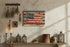 Distressed Old Glory American Flag Metal Sign 12x8 Handcrafted Americana Decor - The Primitive Pineapple Collection