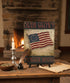 Primitive Olde Glory Publick House 8x12 Metal Sign - The Primitive Pineapple Collection
