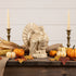 Fall Ragon House Collectable 12” Antique White Turkey Centerpiece Figurine - The Primitive Pineapple Collection