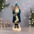 Ragon House Christmas Vintage Look 16.5" Deep Ocean Velvet Belsnickle Santa - The Primitive Pineapple Collection