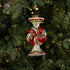 Christmas Ragon House 6" Pinwheel Christmas Candy Glass Ornament - The Primitive Pineapple Collection