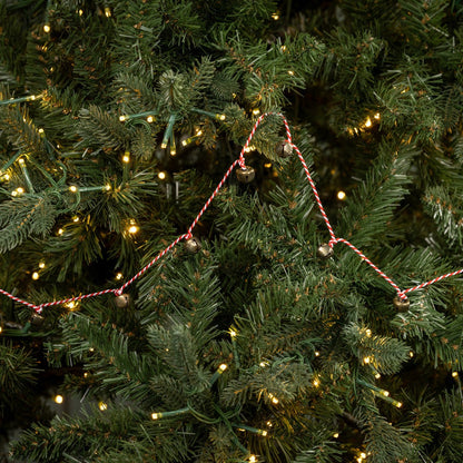 Ragon House Christmas 6 FT Antiqued Bell String Garland - The Primitive Pineapple Collection