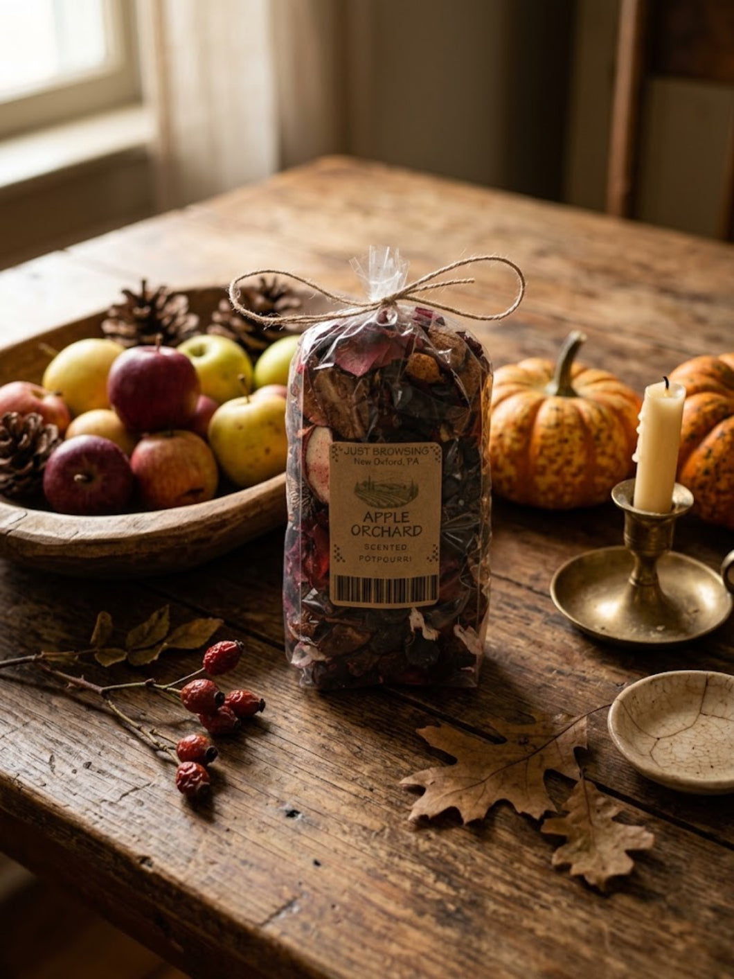 Handcrafted USA Farmhouse Apple Orchard Potpourri