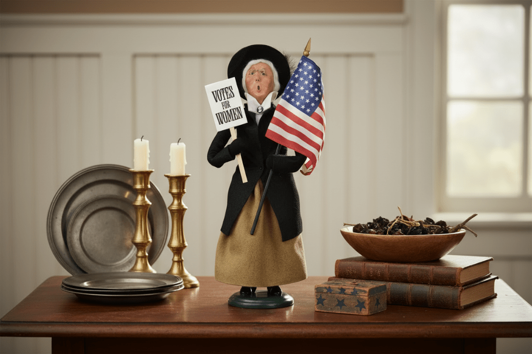 Byers Choice Colonial Susan B. Anthony 571 - The Primitive Pineapple Collection