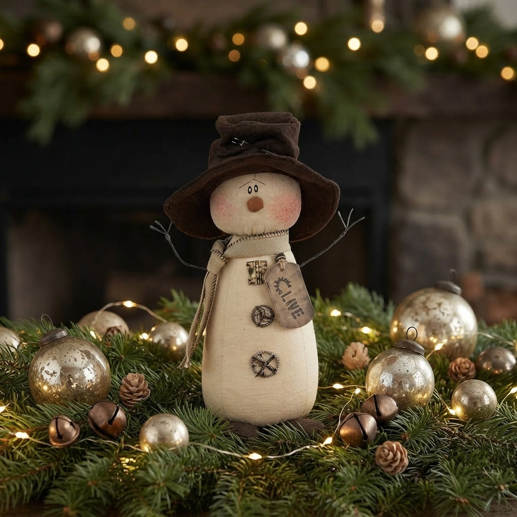 Honey and Me Christmas Clive the Salvage Snowman C23906