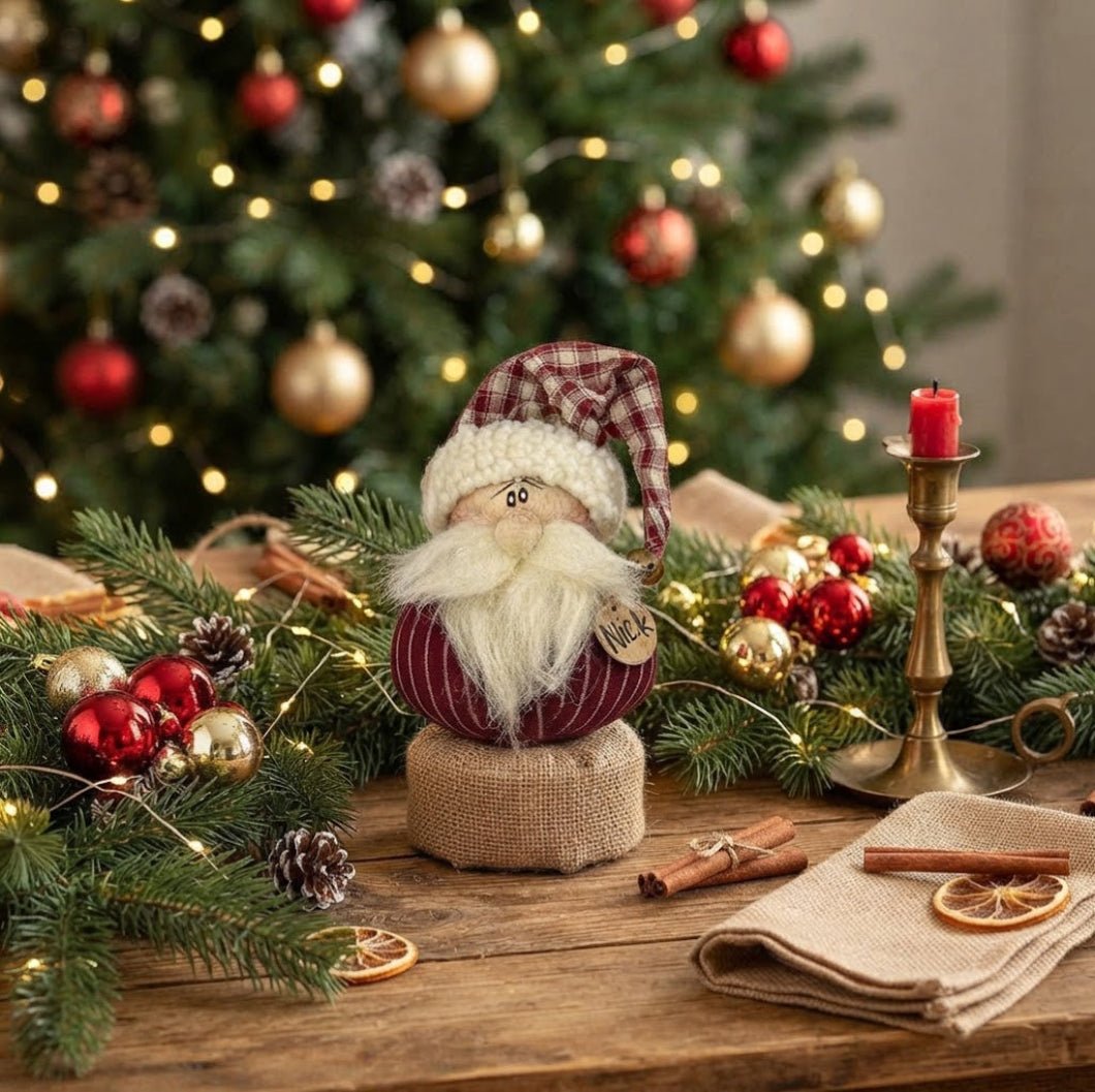 Honey and Me Christmas Nick the Baby Santa 5.5" - The Primitive Pineapple Collection