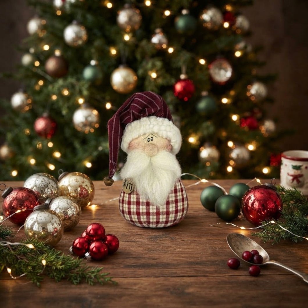 Honey and Me Christmas Kris the Baby Santa 6 1/2" - The Primitive Pineapple Collection