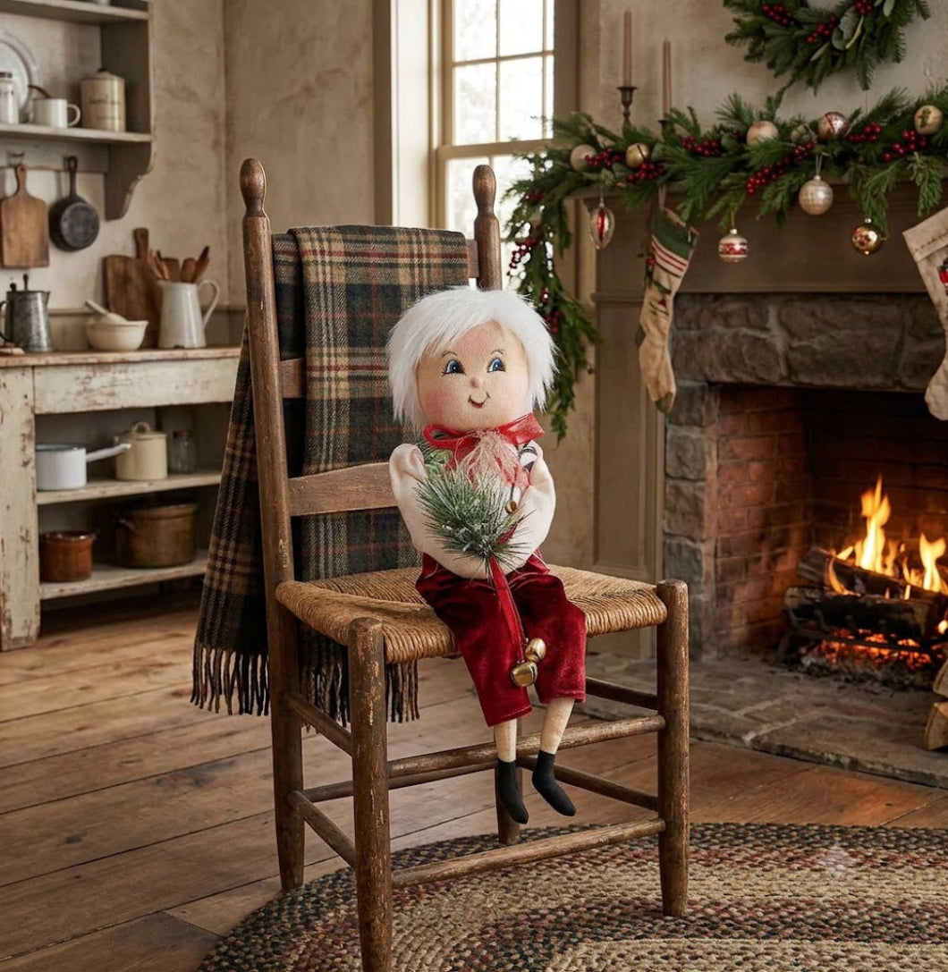 Christmas Joe Spencer Colden Winter Gathered Traditions Art Doll