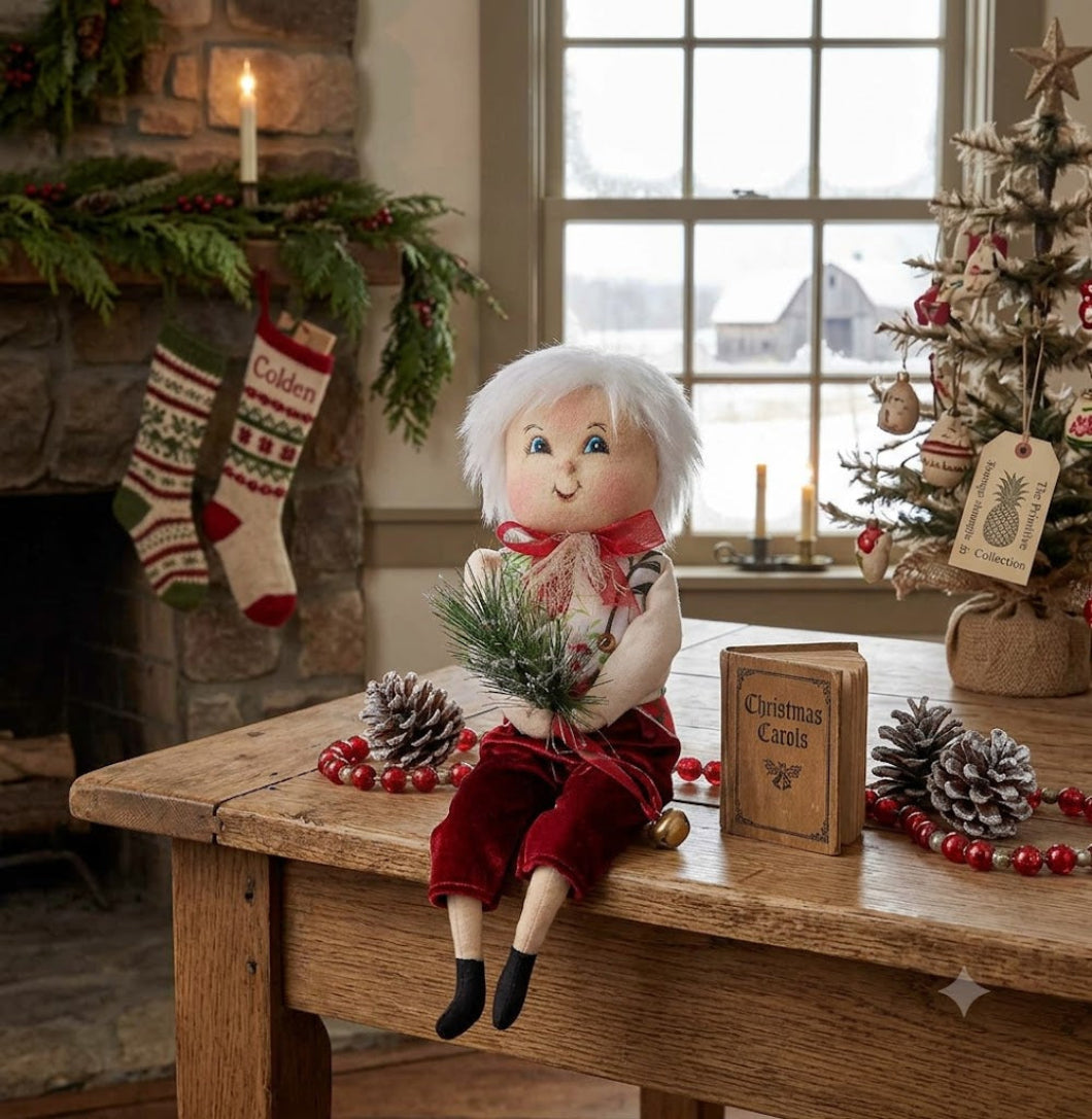 Christmas Joe Spencer Colden Winter Gathered Traditions Art Doll