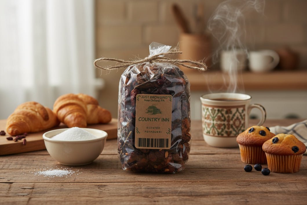 Handcrafted USA Farmhouse Country Inn Potpourri w/Rosehips - The Primitive Pineapple Collection