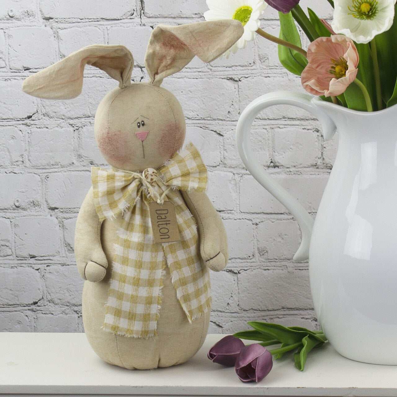 Primitive Spring Easter Honey and Me Dalton the Bunny 11&quot;