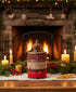 Primitive Christmas Wood Spools with Ribbon Set - The Primitive Pineapple Collection