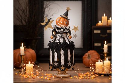Bethany Lowe Halloween 16" Miss Fancy Pants Jackie DH5052 - The Primitive Pineapple Collection