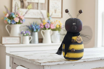 Primitive Spring Easter Honey and Me Buzz the Bee - The Primitive Pineapple Collection