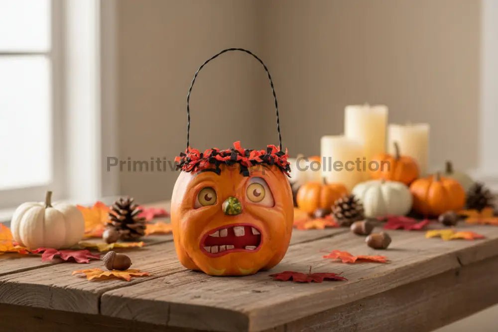 ESC and Company Halloween Jackie Bucket by Jorge de Rojas 43068 - The Primitive Pineapple Collection