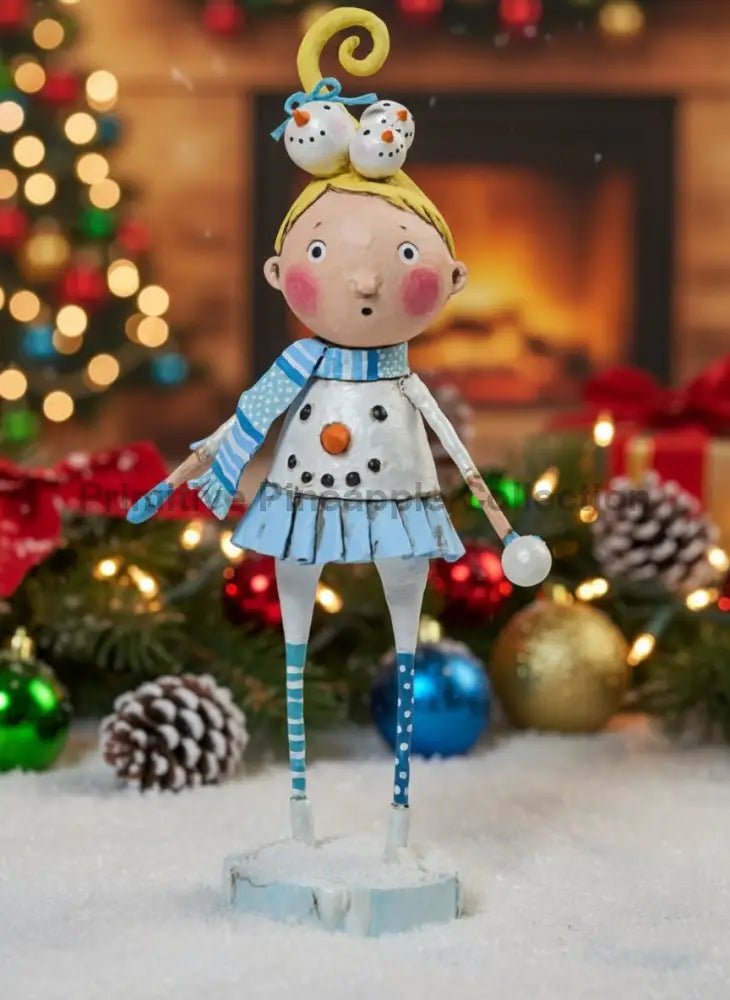 ESC Christmas Susie Snowbelle Lori Mitchell 17267 - The Primitive Pineapple Collection