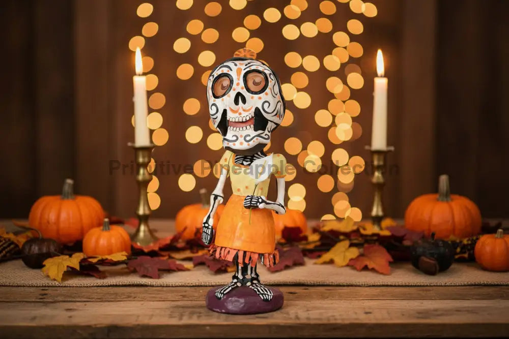 ESC Halloween Frida Skelley Jorge De Rojas 43005 - The Primitive Pineapple Collection