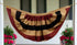 Primitive Vintage Look 36" Americana Red White Blue Bunting - The Primitive Pineapple Collection