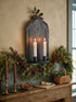 Primitive Colonial Black Metal Taper Candle Sconce - The Primitive Pineapple Collection