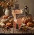 Primitive Country Fall Halloween Happy Henry Pumpkin Doll - The Primitive Pineapple Collection