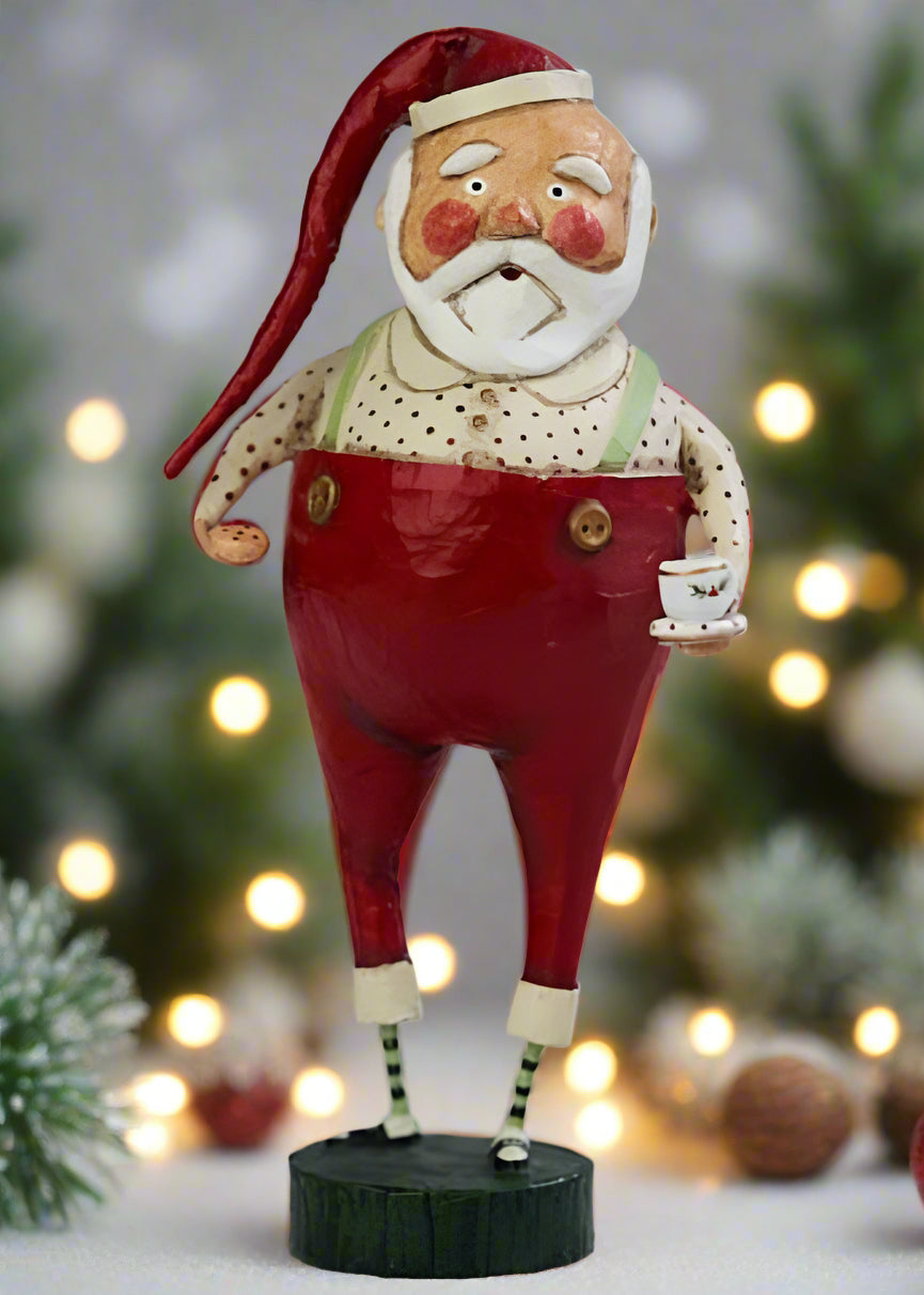 ESC and Company Folk art Christmas Lori Mitchell Mr Claus 93915 - The Primitive Pineapple Collection
