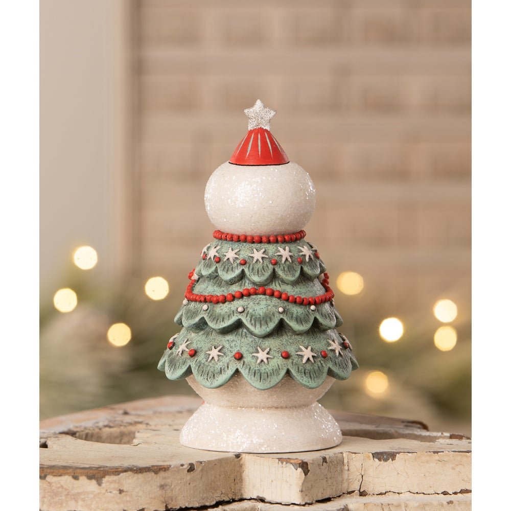 Bethany Lowe Christmas Johanna Parker Frosty Treena Jolly Jar JP4033 - The Primitive Pineapple Collection