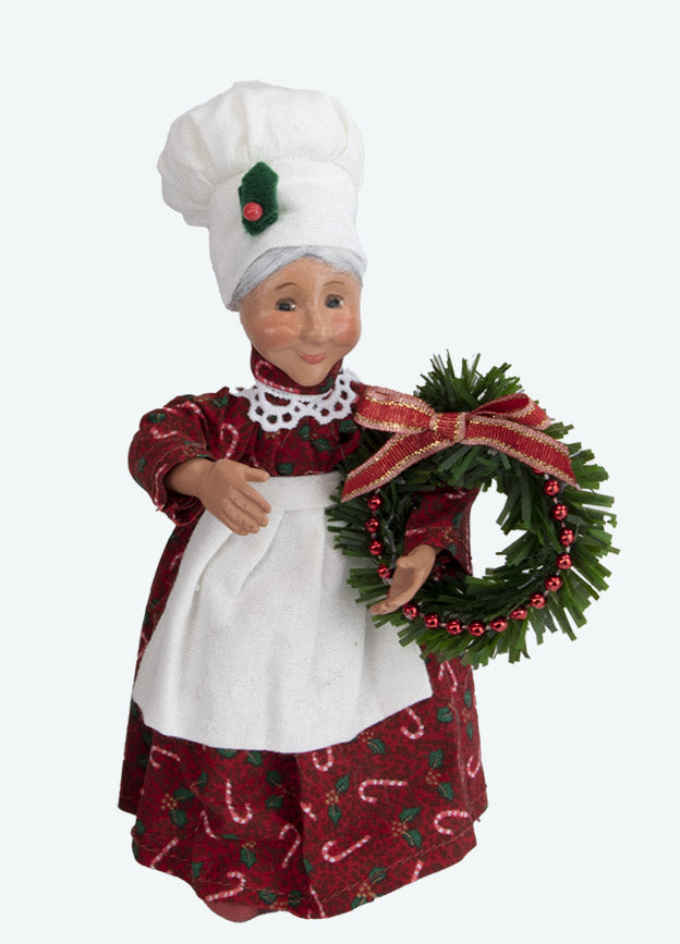 Colonial Byers Choice Christmas Kindle Baking Mrs Claus K221