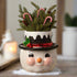 Bethany Lowe Christmas Holly Hat Snowman Lg KA4113 - The Primitive Pineapple Collection