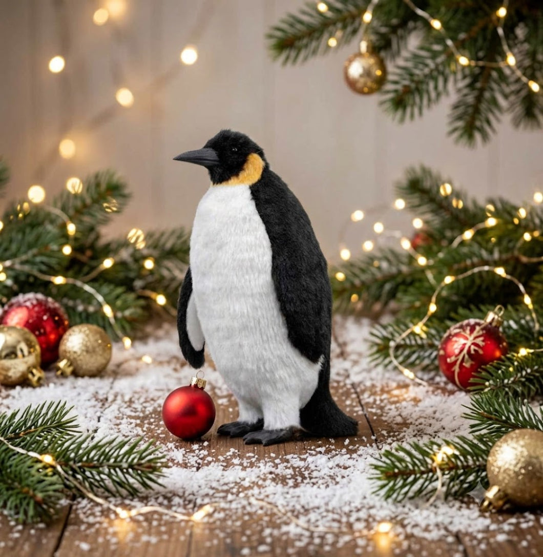 Ragon House Christmas 9.25" Standing Penguin Figure