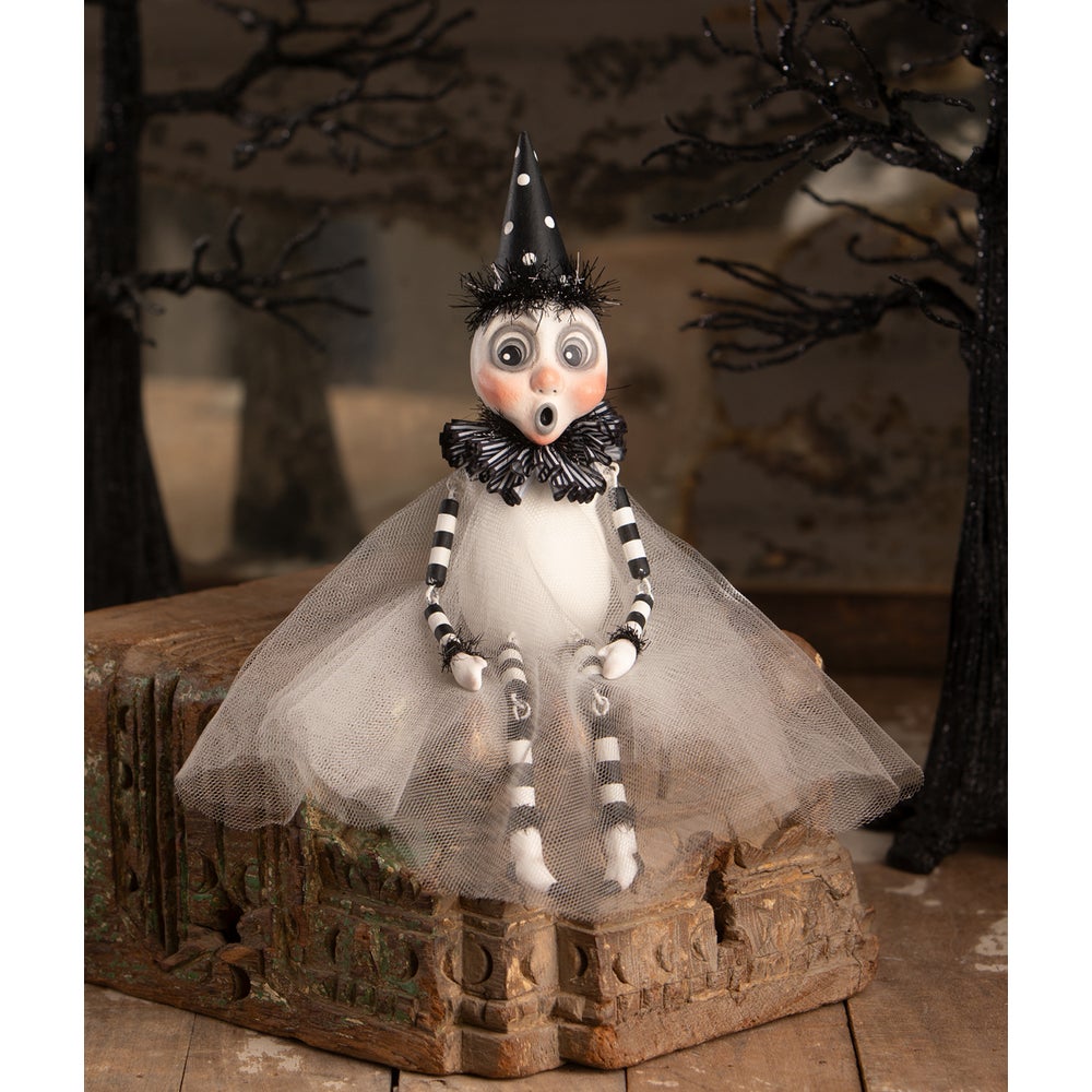 Bethany Lowe Halloween Party Ghost Sitter LA4053 - The Primitive Pineapple Collection