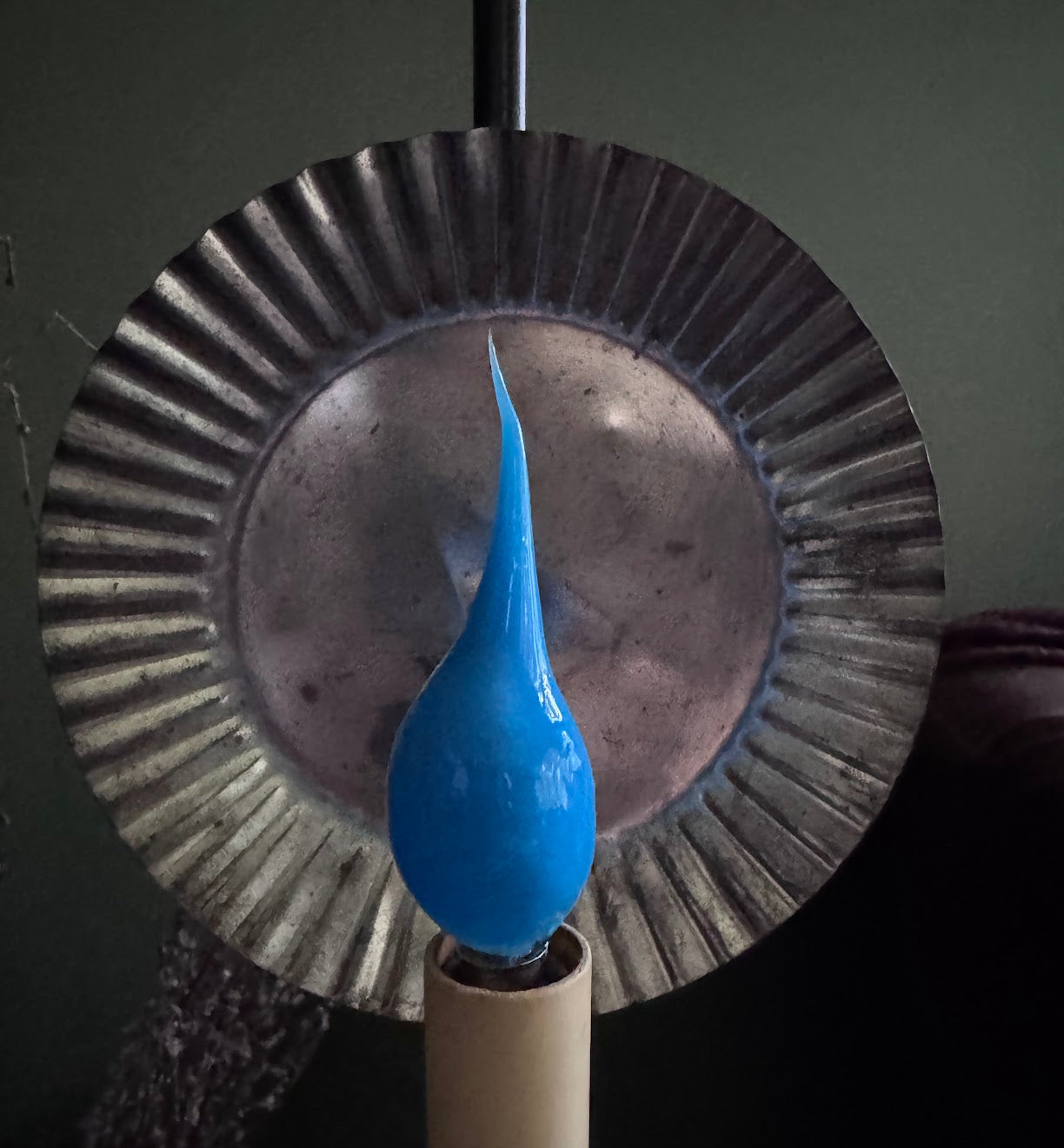 Primitive/Farmhouse 5 watt Light Blue Silicone Light Bulb
