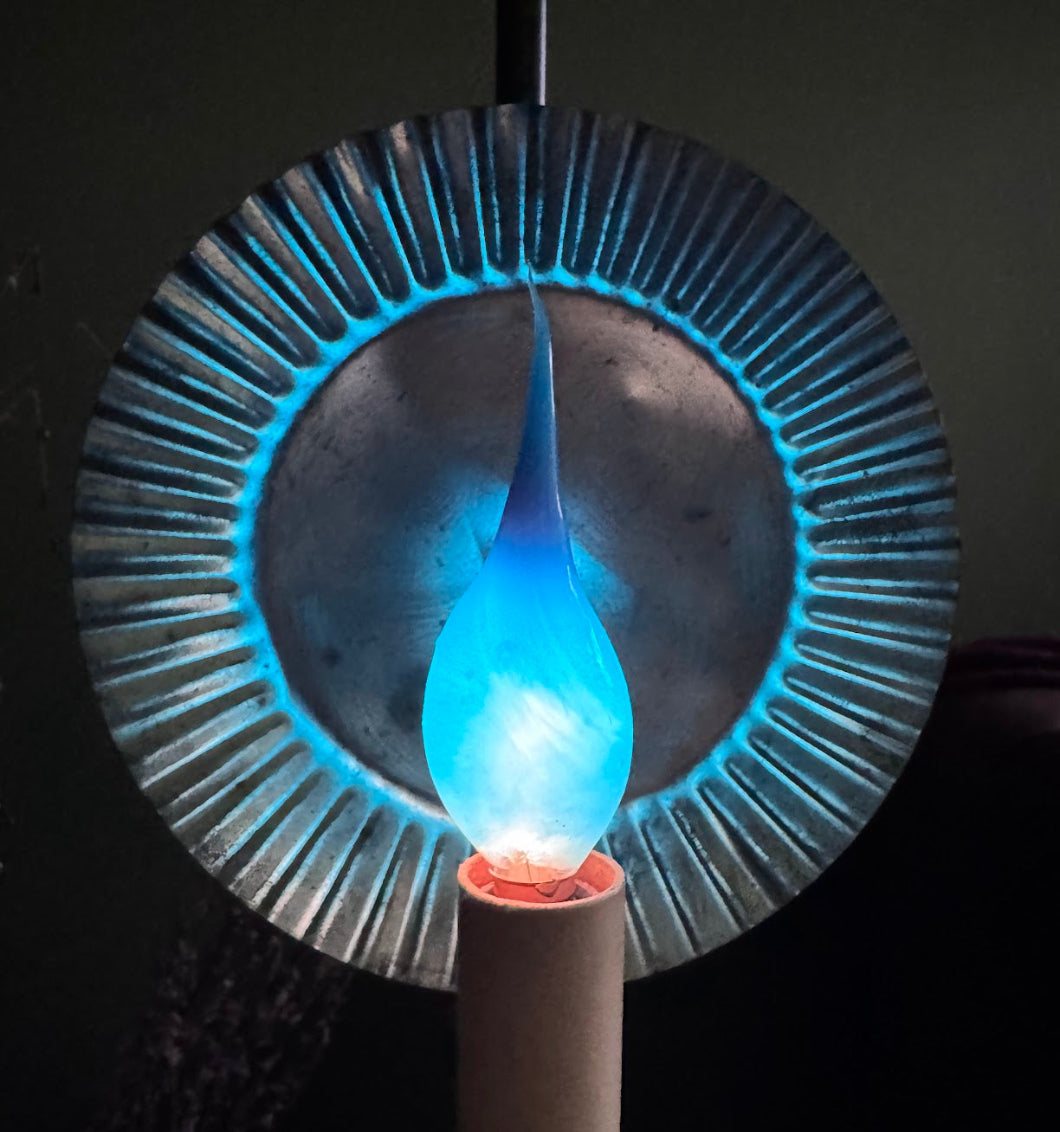 Primitive/Farmhouse 5 watt Light Blue Silicone Light Bulb