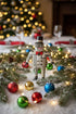 Primitive Christmas 10.75" Recycled Metal Snowman Oakley Figurine - The Primitive Pineapple Collection