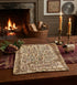 Primitive Handmade Oh Christmas Tree Candle Mat 9" x 8" - The Primitive Pineapple Collection