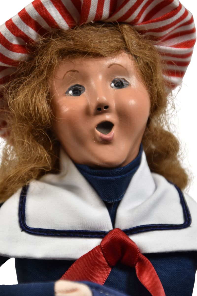 Byers Choice 250 Year Collectable Patriotic Lady Liberty Caroler 5261 - The Primitive Pineapple Collection