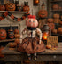 Halloween Fall Folk Art Joe Spencer Penelope Pumpkin Head Girl Doll 18" - The Primitive Pineapple Collection