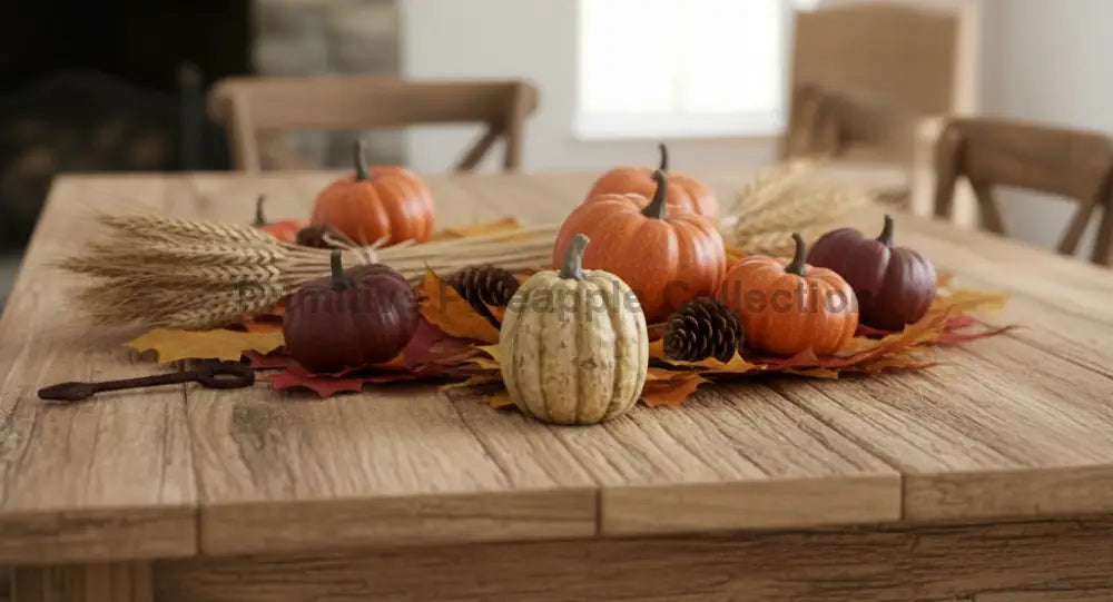 Primitive/Country 3.75" WHITE TALL PUMPKIN Ragon House - The Primitive Pineapple Collection