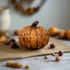 Ragon House Halloween Fall 2.75" Terra Cotta Short Pumpkin - The Primitive Pineapple Collection