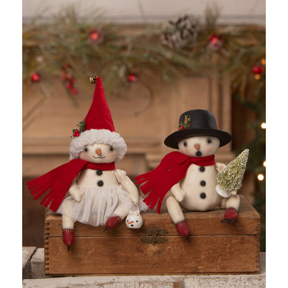 Bethany Lowe Christmas Bing Flake RS4126 - The Primitive Pineapple Collection