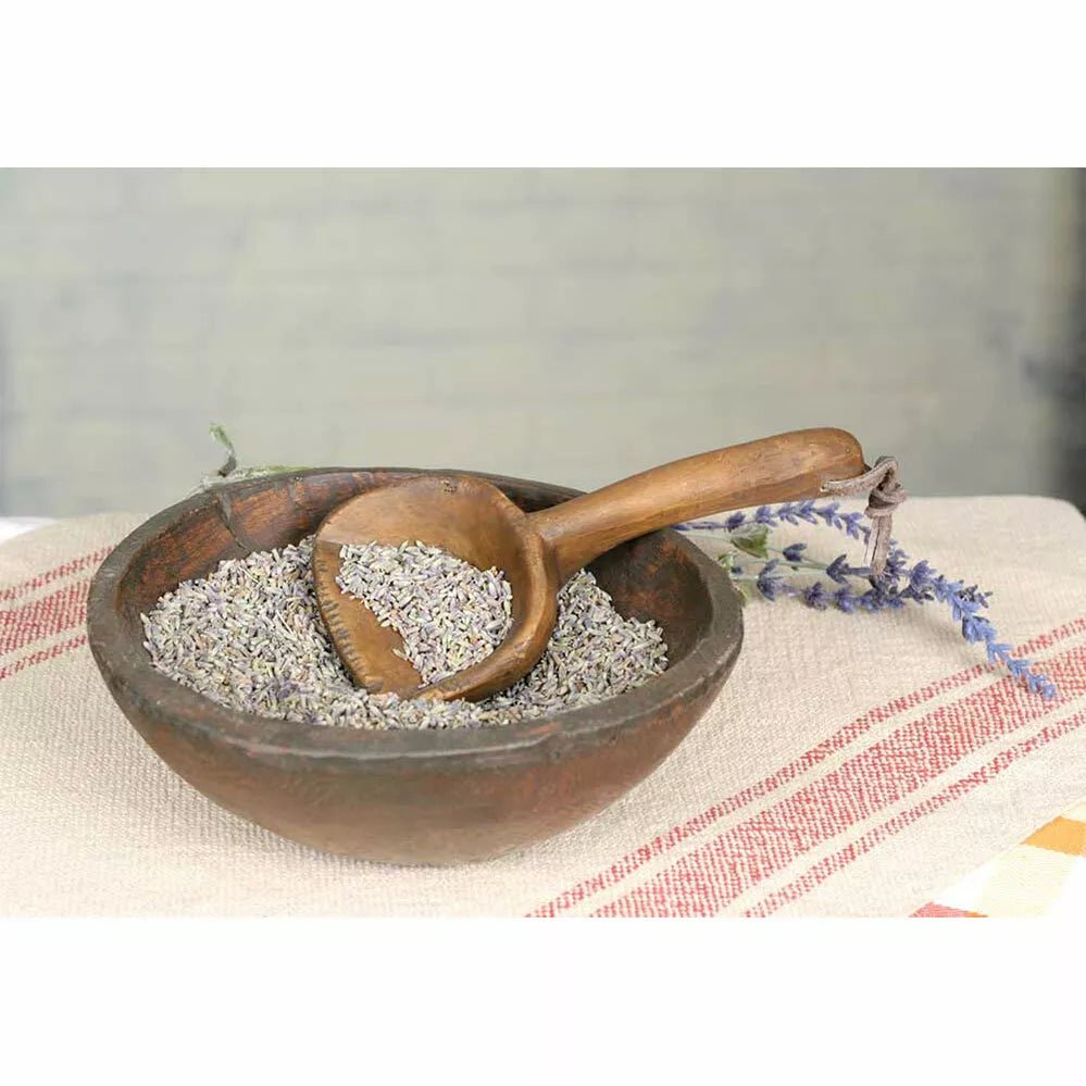 Primitive Colonial Treen Resin Short Scoop - The Primitive Pineapple Collection