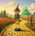 ESC Halloween Wizard of Oz Scarecrow Lori Mitchell 20471 - The Primitive Pineapple Collection