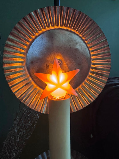 Handcrafted Americana Warm Star Bulb Silicone Light Bulb | Vickie Jean&