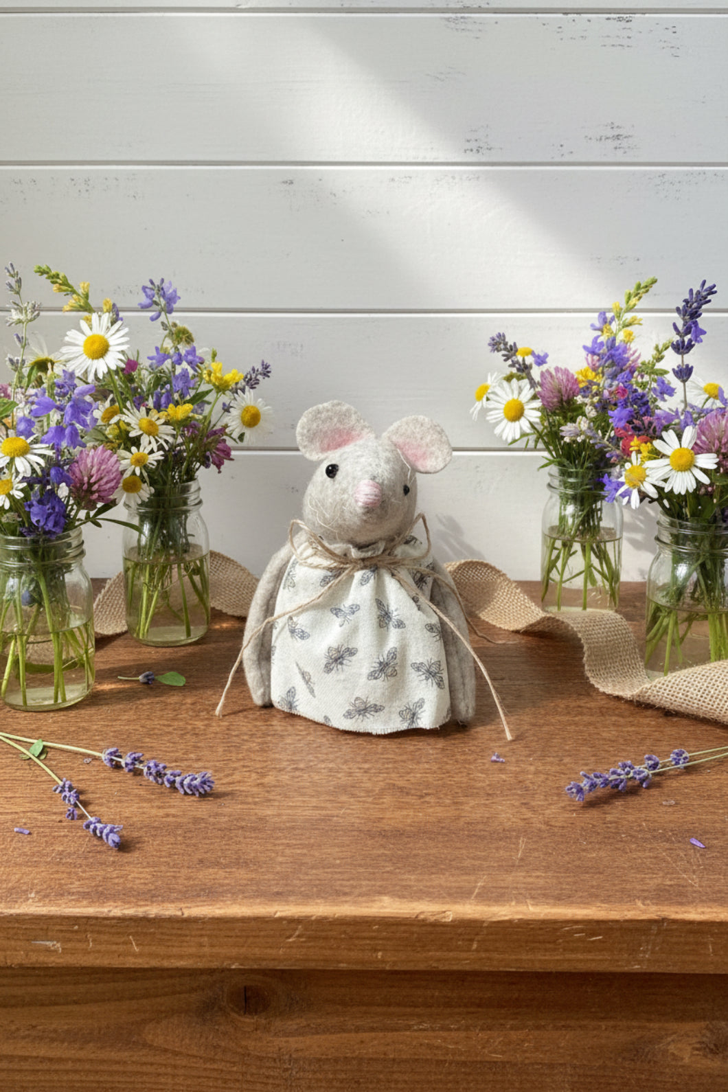 Handcrafted Sweet Mouse w/ Bee Dress