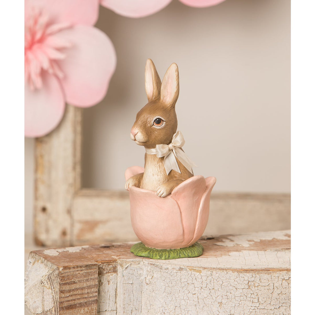 Bethany Lowe Easter Spring Tulip Bunny TD1128