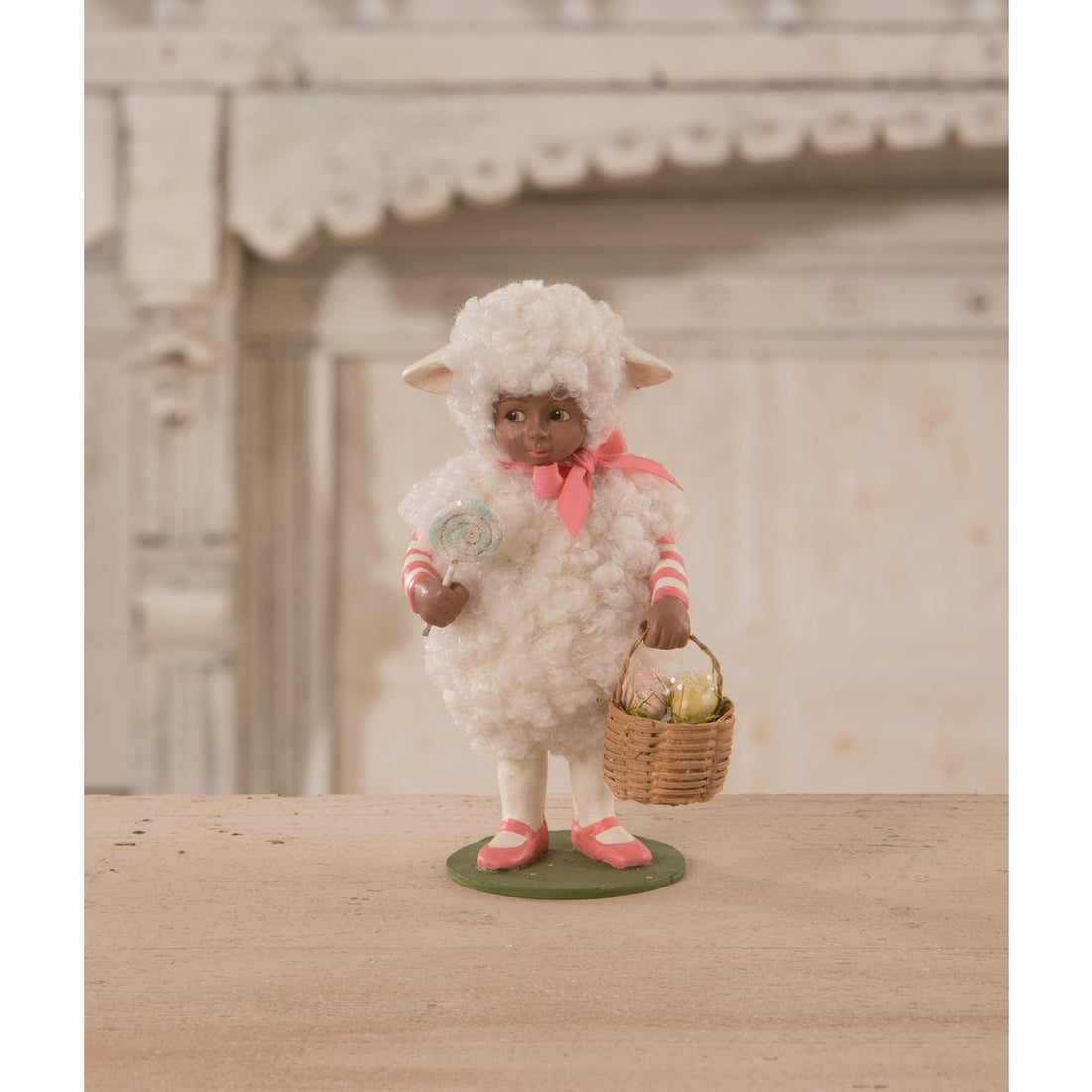 Bethany Lowe Easter Springtime Little Demi Lamb TD1137 - The Primitive Pineapple Collection