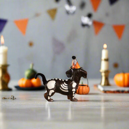 Bethany Lowe Halloween Skelly Pup TD4142 - The Primitive Pineapple Collection