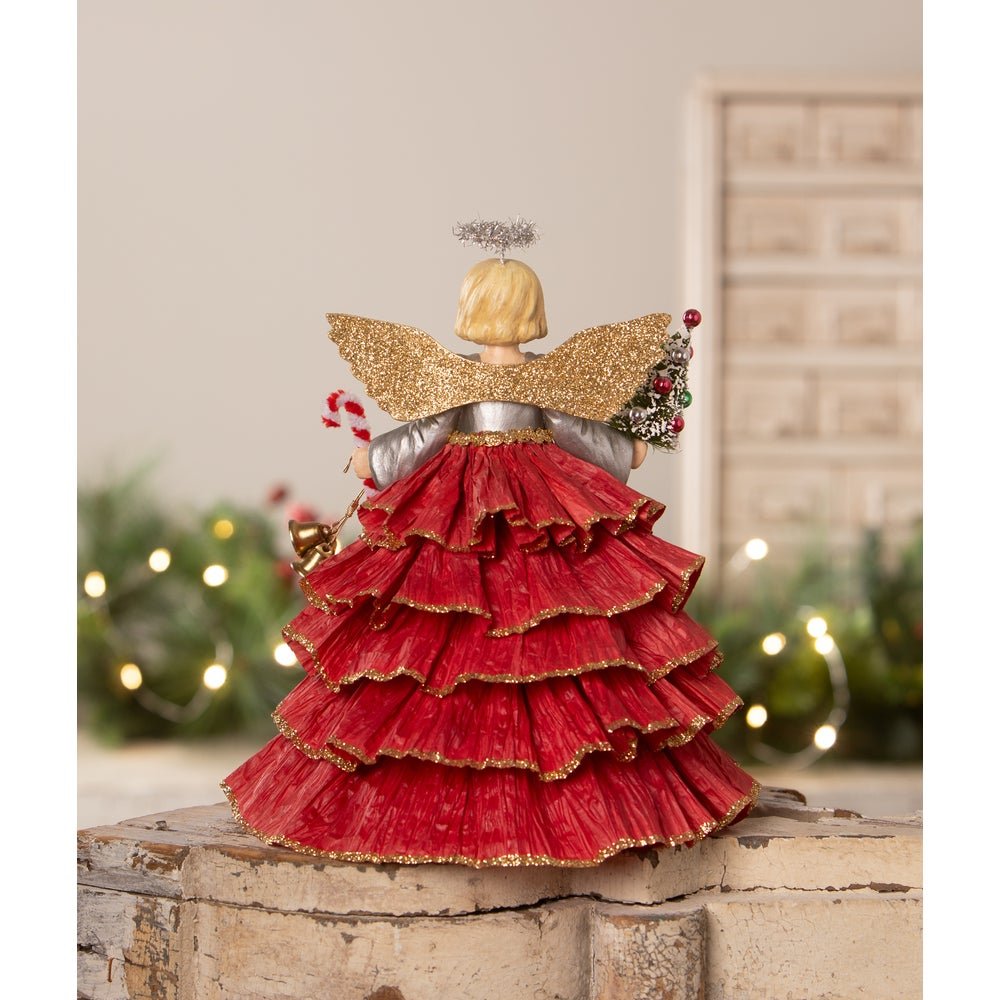 Bethany Lowe Christmas Kitschmas Angel Tree Topper TD4170 - The Primitive Pineapple Collection