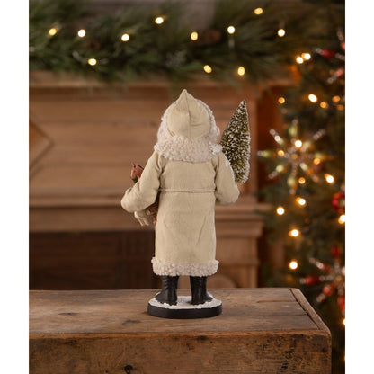 Bethany Lowe Christmas Small Santa with Toy Basket TD4182 - The Primitive Pineapple Collection
