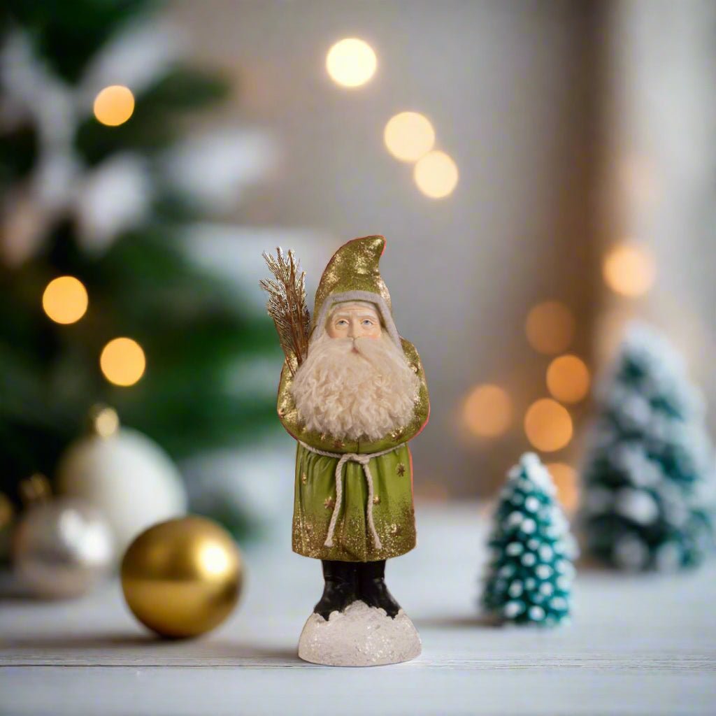 Bethany Lowe Christmas Nostalgic Green Belsnickle TD4190 - The Primitive Pineapple Collection