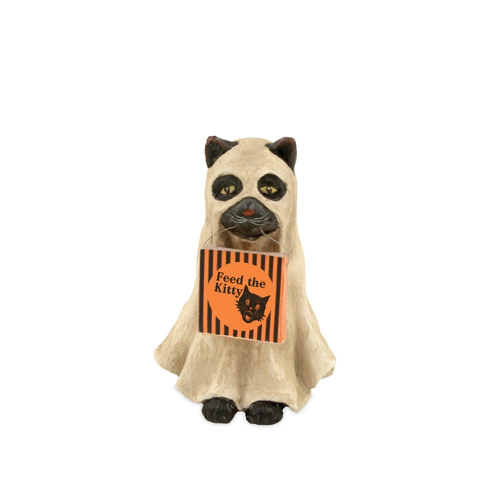 Bethany Lowe Halloween Ghost Cat TD5027